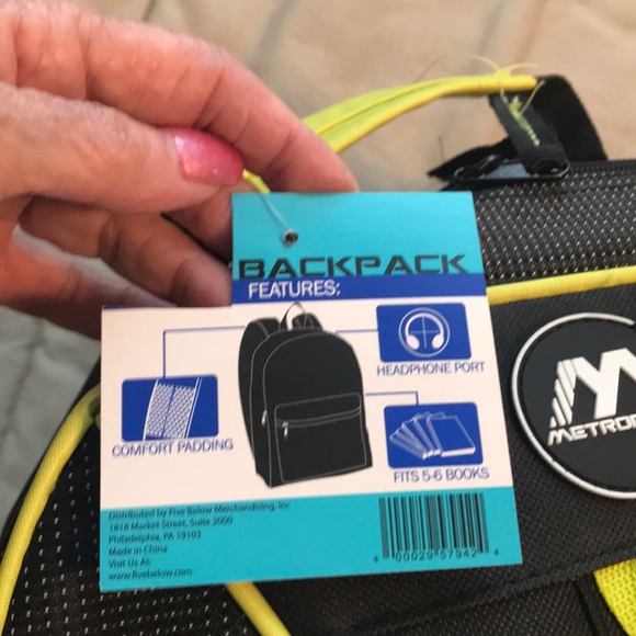 Backpack w/ Headphone Port - Picture 6 of 8